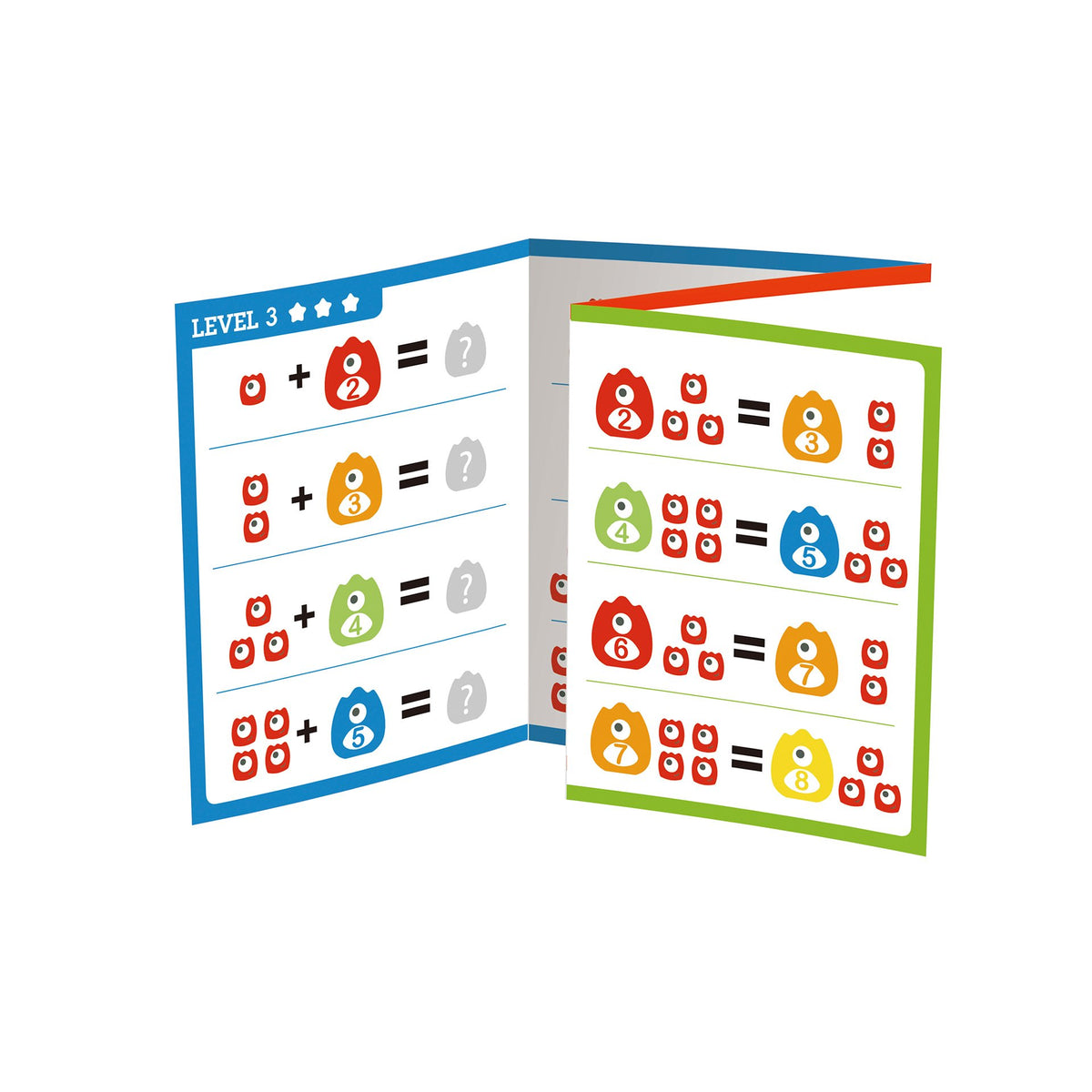 Cântar matematic din lemn – Monstruleţ, Monster Math Scale, 3–6 ani | Hape