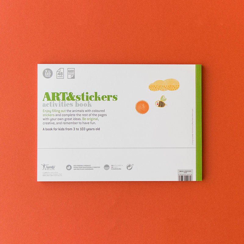 Jocuri şi jucării creative - Carte de activităţi - Artă cu stickere, 3 - 8 ani | Londji - 12