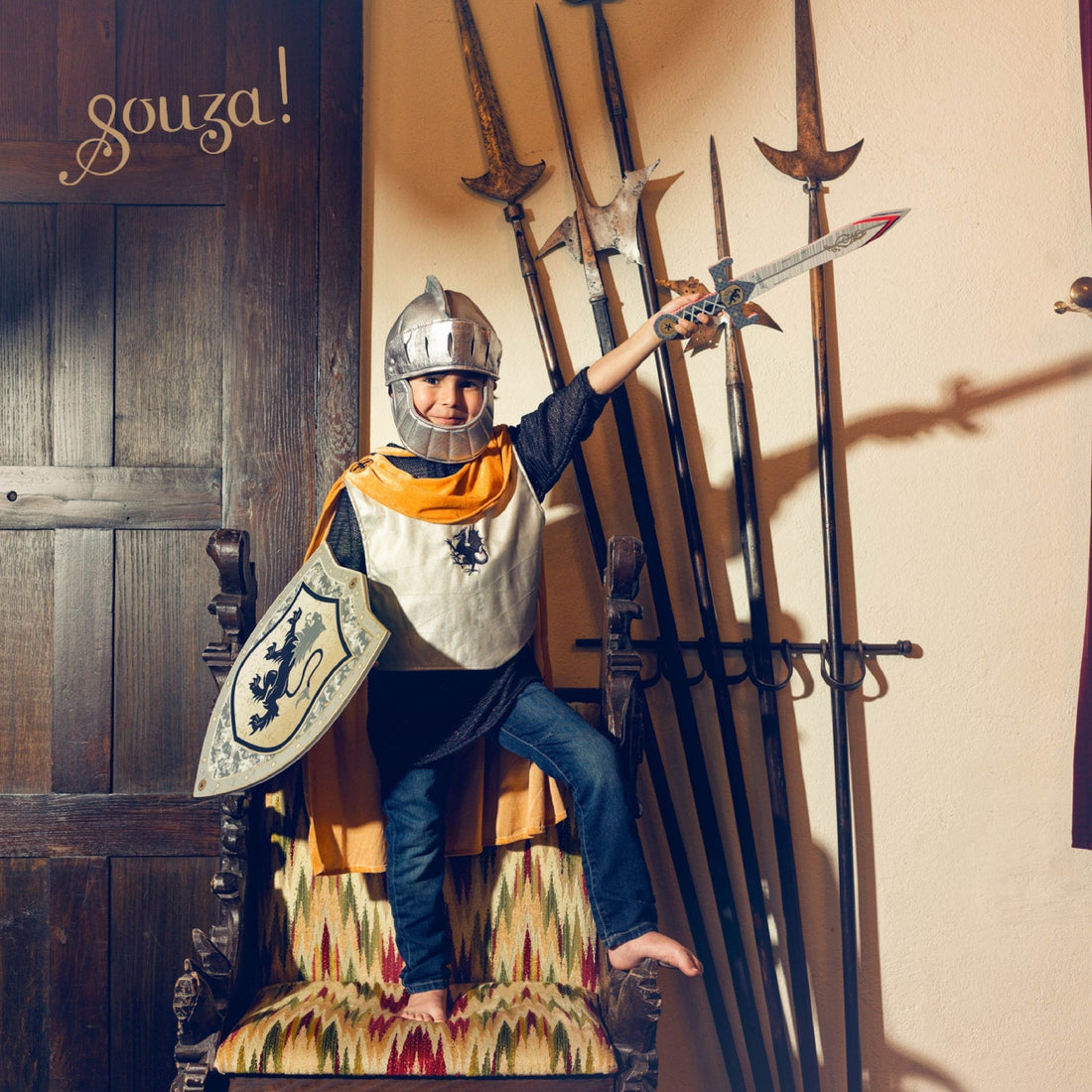 Costume şi accesorii - Coif de cavaler medieval Ramon | Souza! - 2