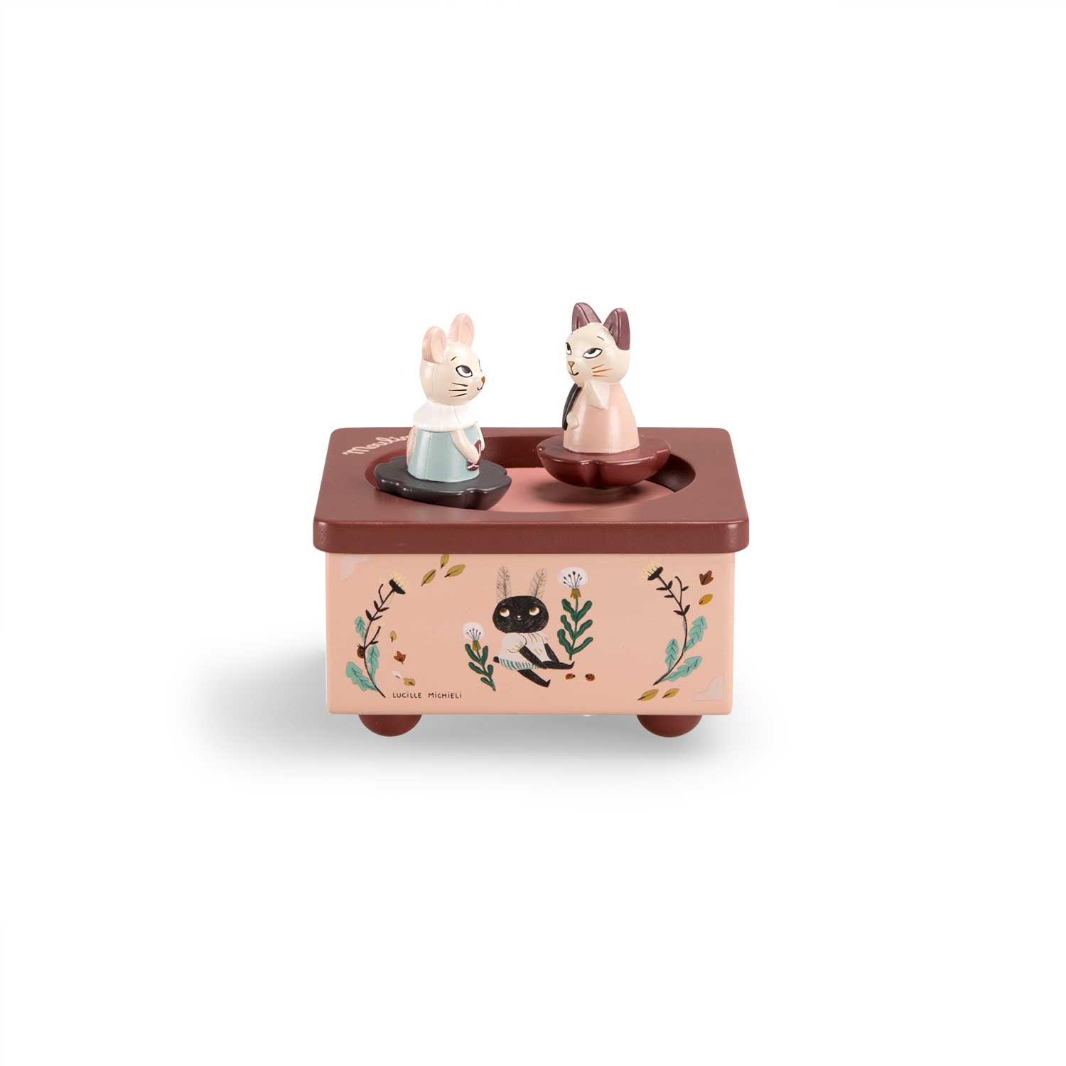 Cutie muzicală cu figurine magnetice "Après la Pluie" | Moulin Roty - Moulin Roty - EmmaSiLuna.ro