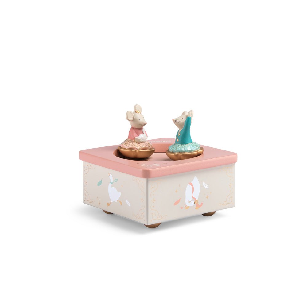 Cutiuţe şi globuri muzicale - Cutiuţă muzicală cu 2 figurine magnetice - La Petite Ecole de Danse, 3+ ani | Moulin Roty - 4