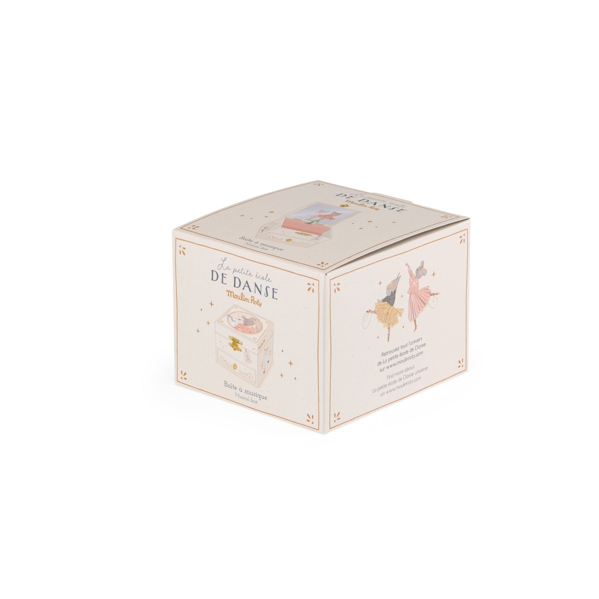 Cutiuţe şi globuri muzicale - Cutiuţă muzicală de bijuterii - La petite école de danse, 3+ ani | Moulin Roty - 5