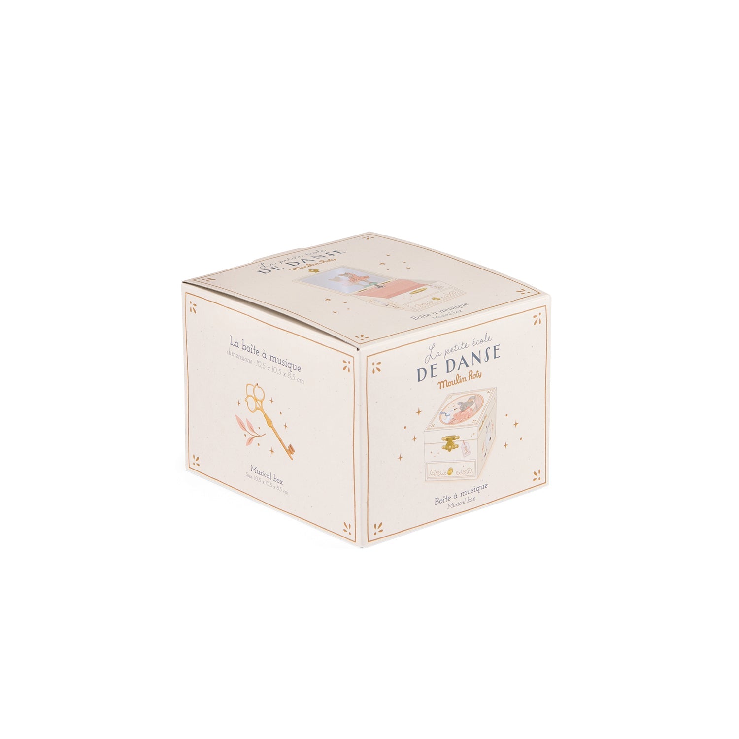 Cutiuţe şi globuri muzicale - Cutiuţă muzicală de bijuterii - La petite école de danse, 3+ ani | Moulin Roty - 6