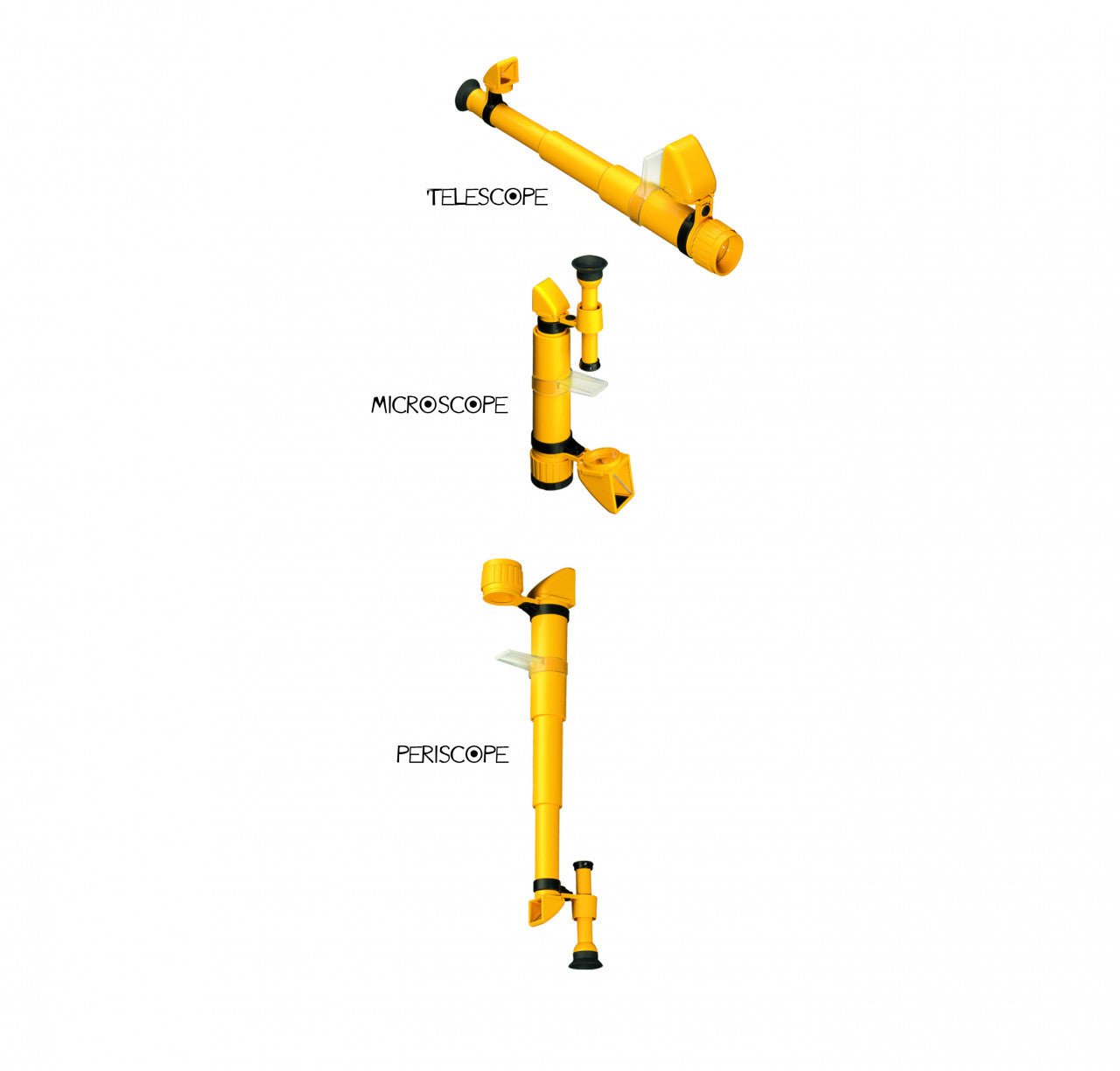 Stiinte - Instrument optic 3 in 1 Telescop, Periscop, Microscop | Navir - 2