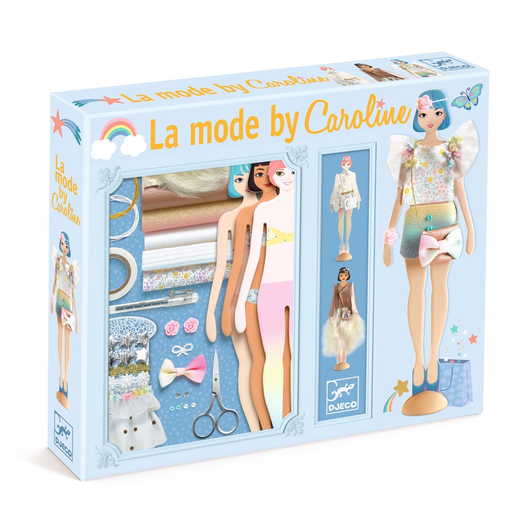 Joc de indemanare - Joc Atelier de creaţie Moda by Caroline | Djeco - 1