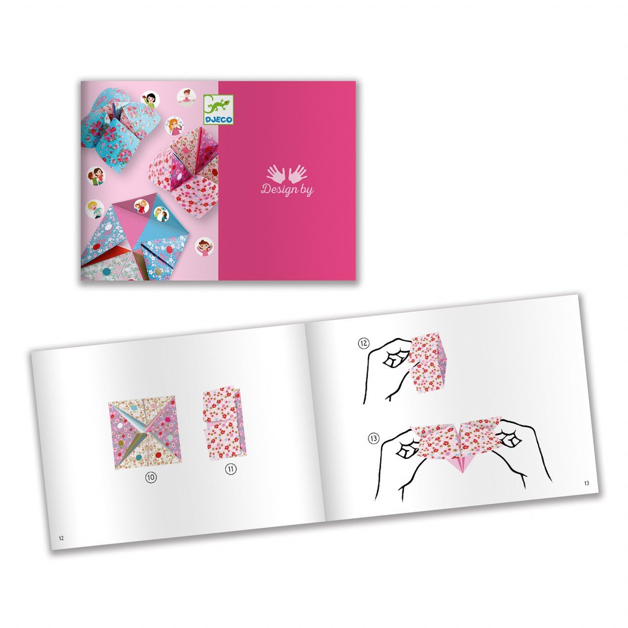 Jucarii creative - Joc creativ Initiere origami Solnite, 6 - 10 ani | Djeco - 4
