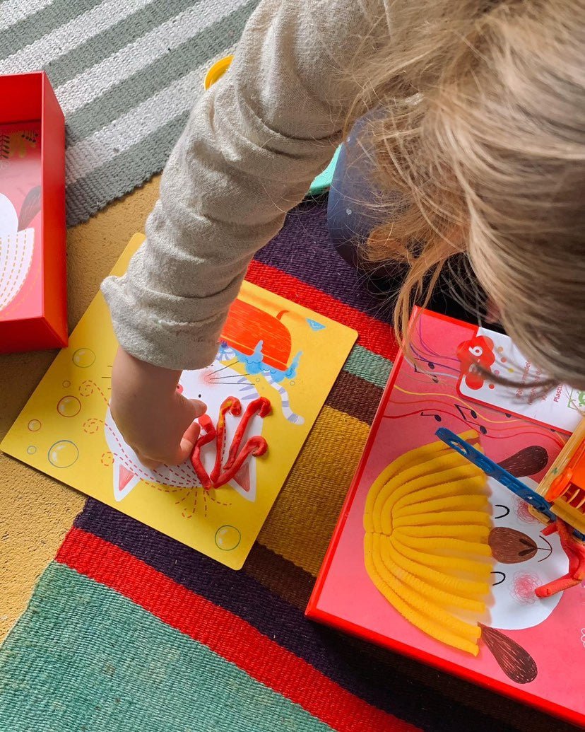 Jucarii creative - Joc creativ pentru plastilină, Coafuri trăsnite, 3 - 6 ani | Djeco - 4