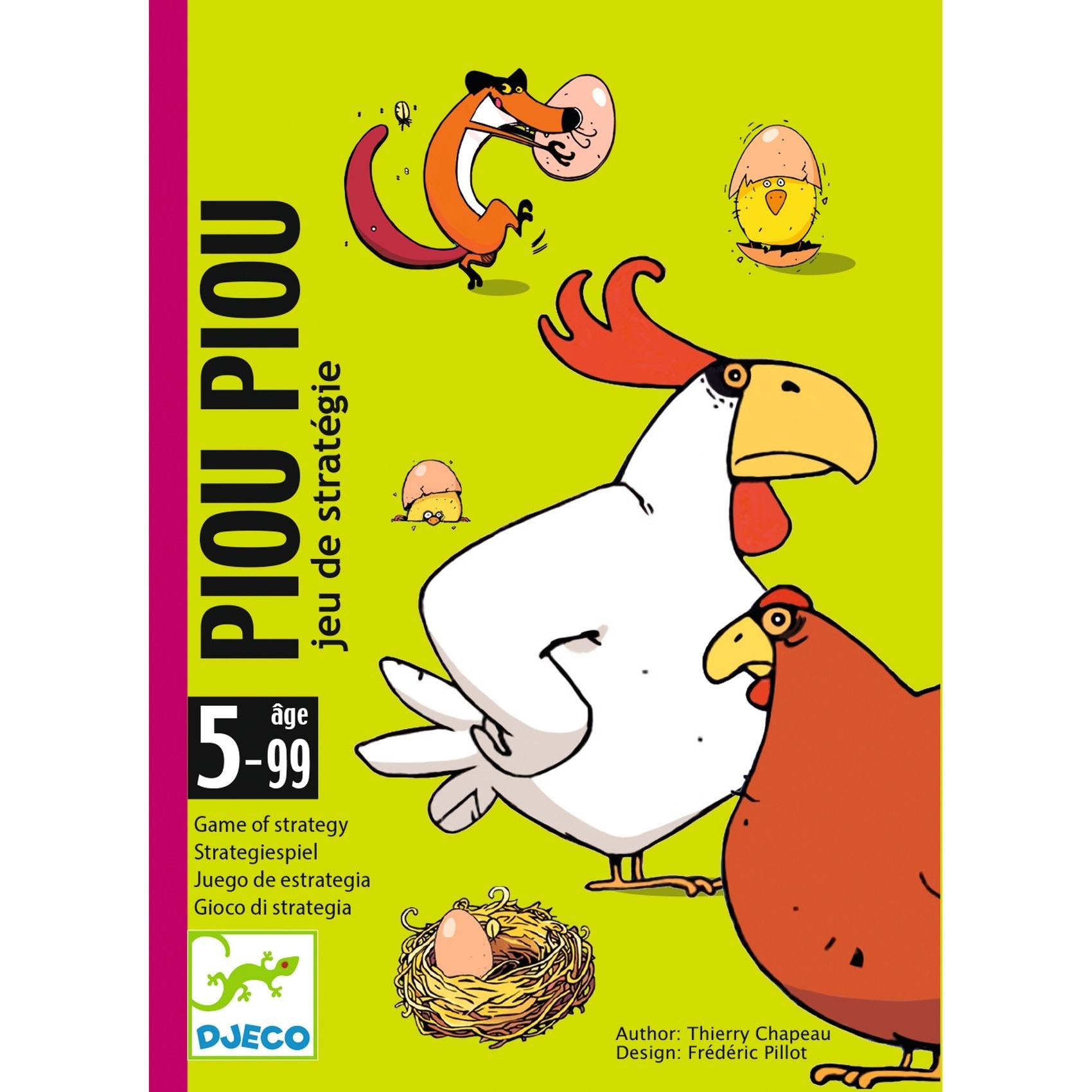 Joc de strategie - Joc de cărţi Piou Piou | Djeco - 3