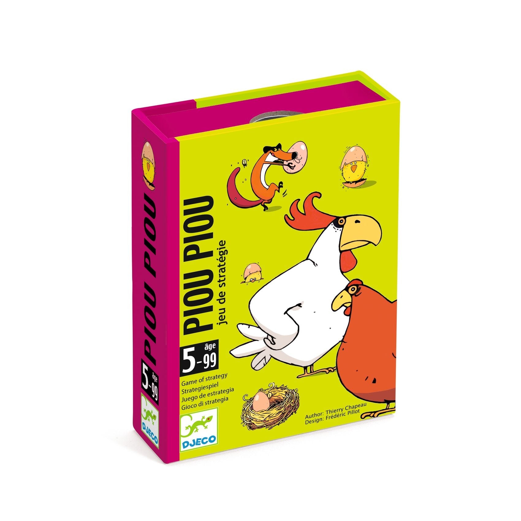 Joc de strategie - Joc de cărţi Piou Piou | Djeco - 1