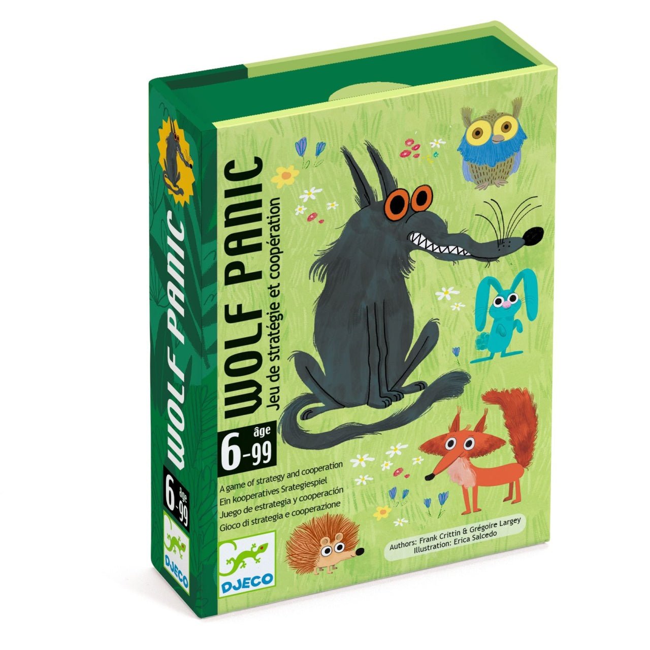 Joc de cooperare - Joc de cooperare cu cărţi Wolf Panic | Djeco - 1