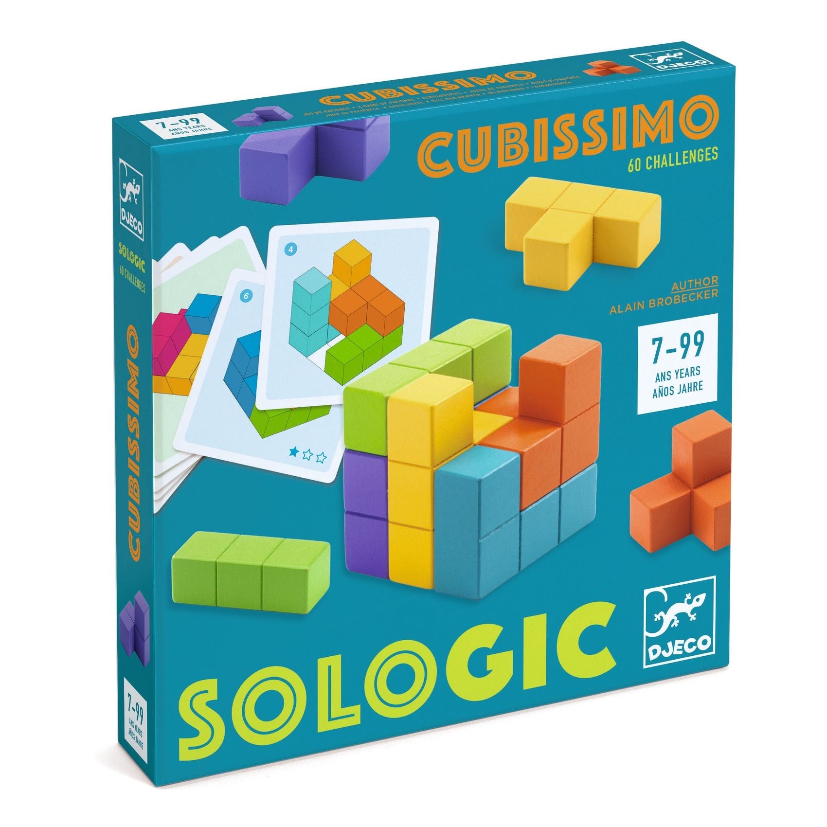 Jocuri de logică - Joc de logică - Cubissimo, 7+ ani | Djeco - 1