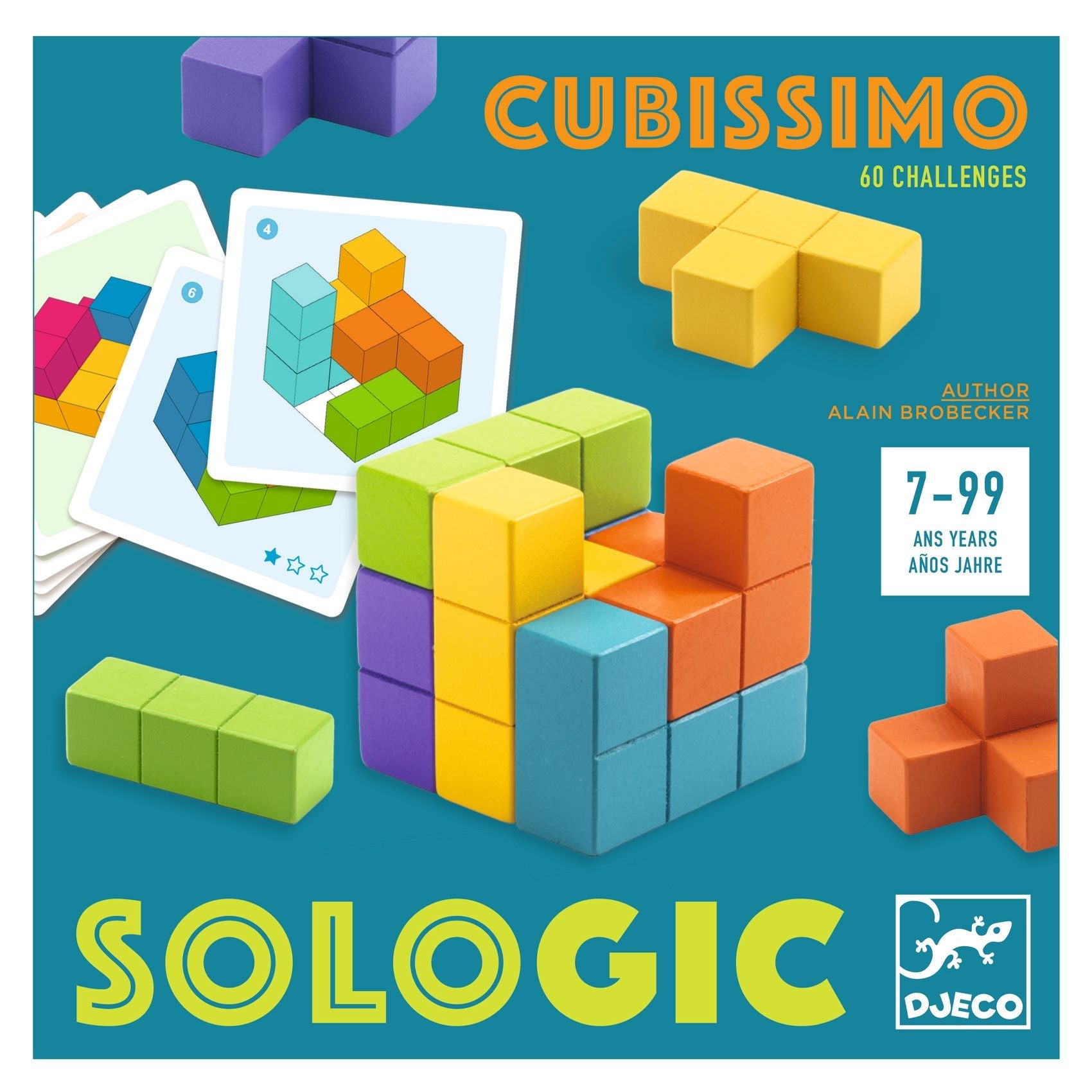 Jocuri de logică - Joc de logică - Cubissimo, 7+ ani | Djeco - 4