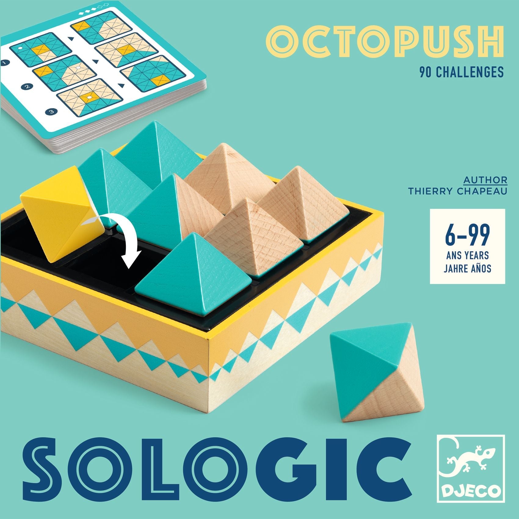 Jocuri de logică - Joc de logică - OctoPush, 6+ ani | Djeco - 3
