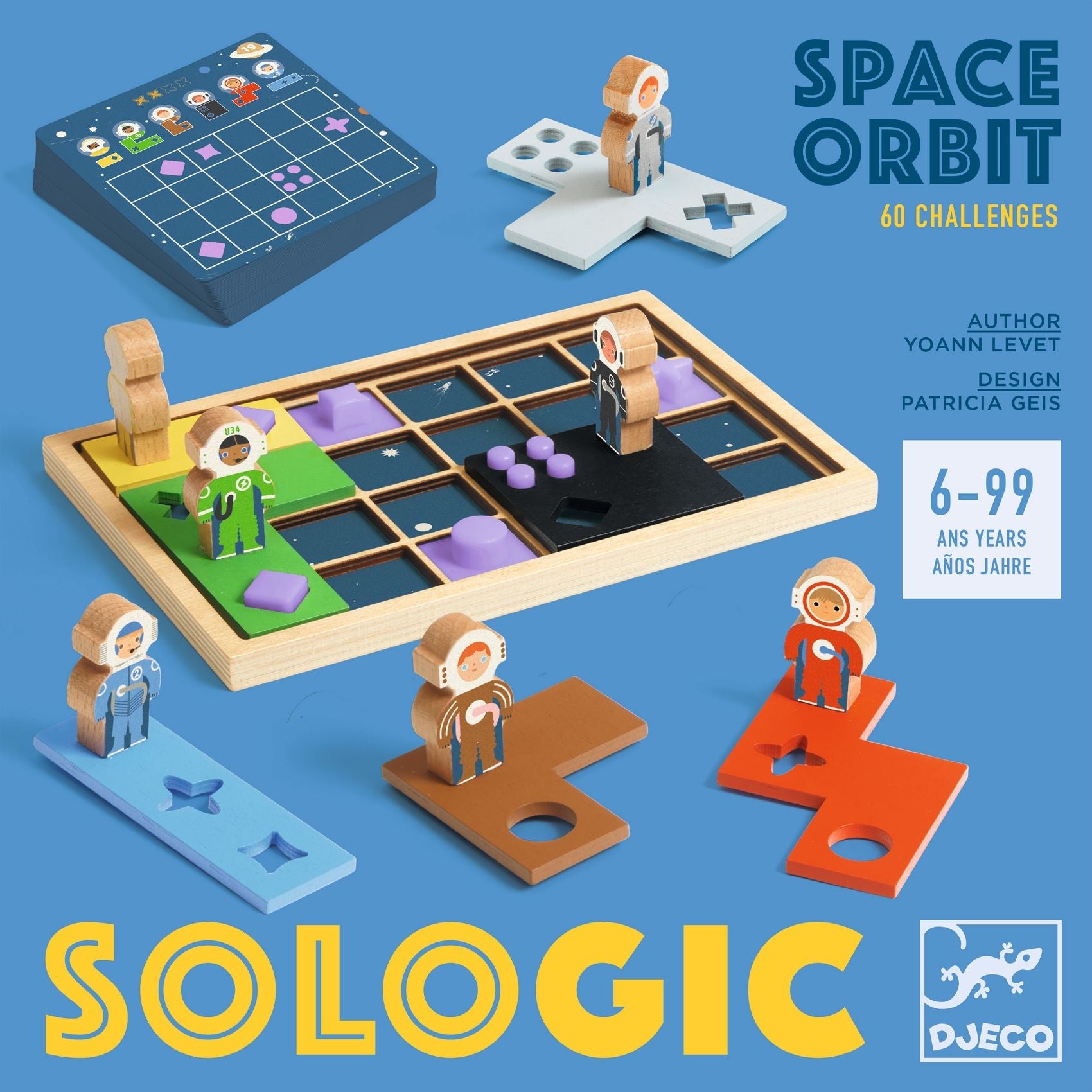 Joc de logica - Joc de logică Sologic Orbita spaţială | Djeco - 3