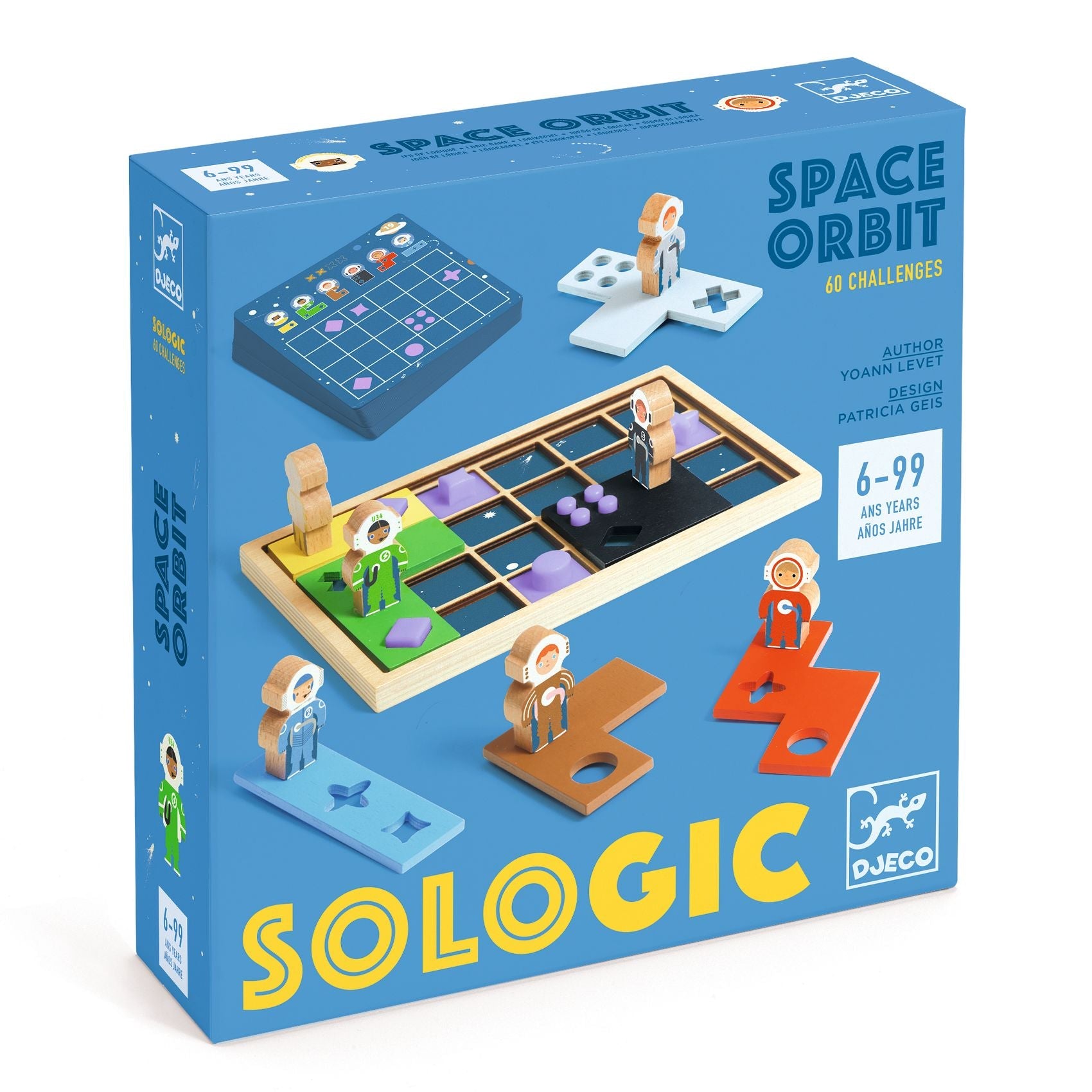 Joc de logica - Joc de logică Sologic Orbita spaţială | Djeco - 1