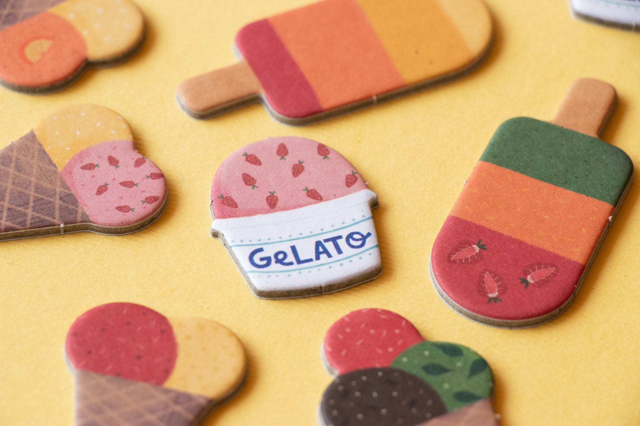 Jocuri de societate - Joc de observaţie - Gelato, 2 - 6 jucători, 4+ ani | Londji - 5