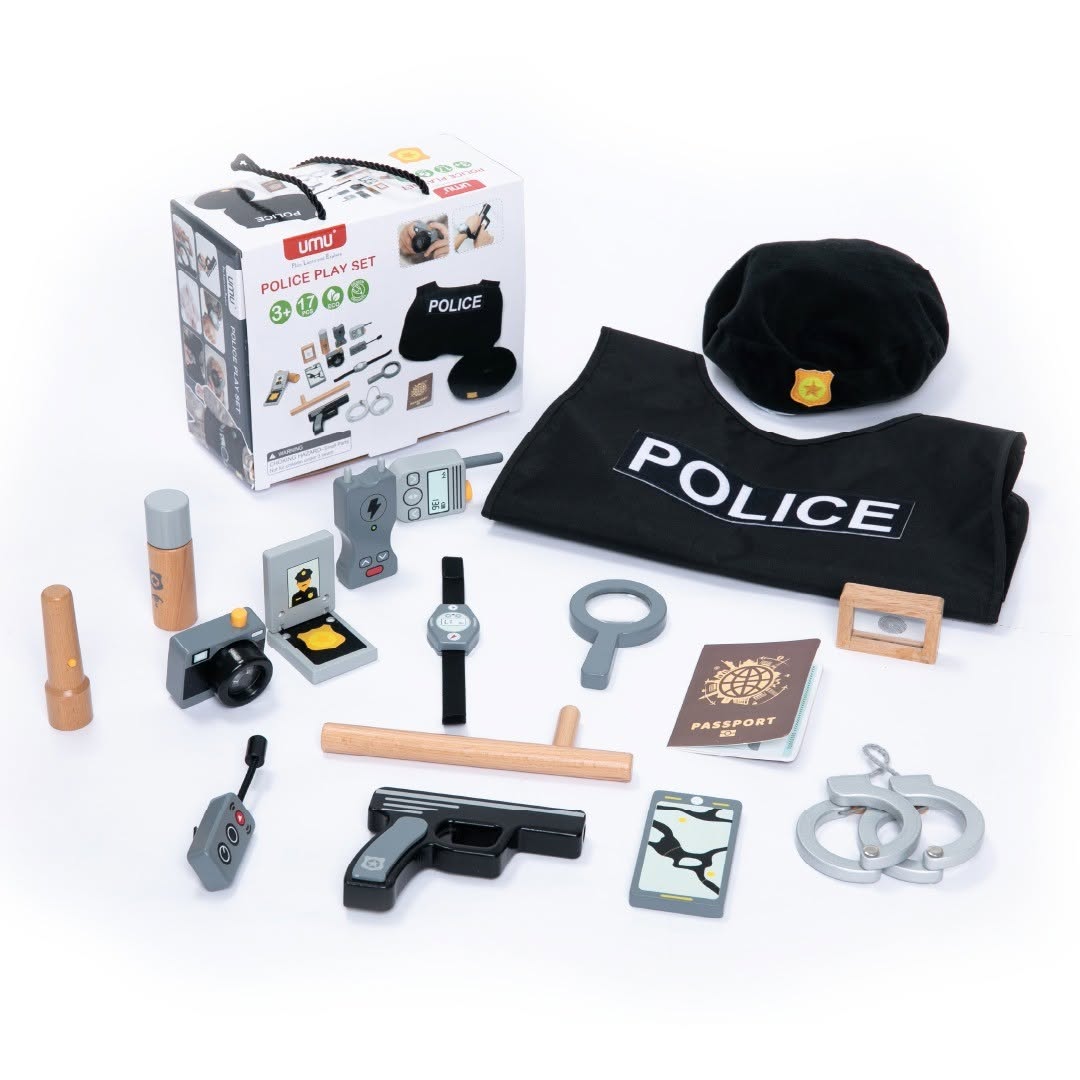 Joc educativ - Joc de rol Recuzita poliţistului, 3+ ani | UMU Toys - 7