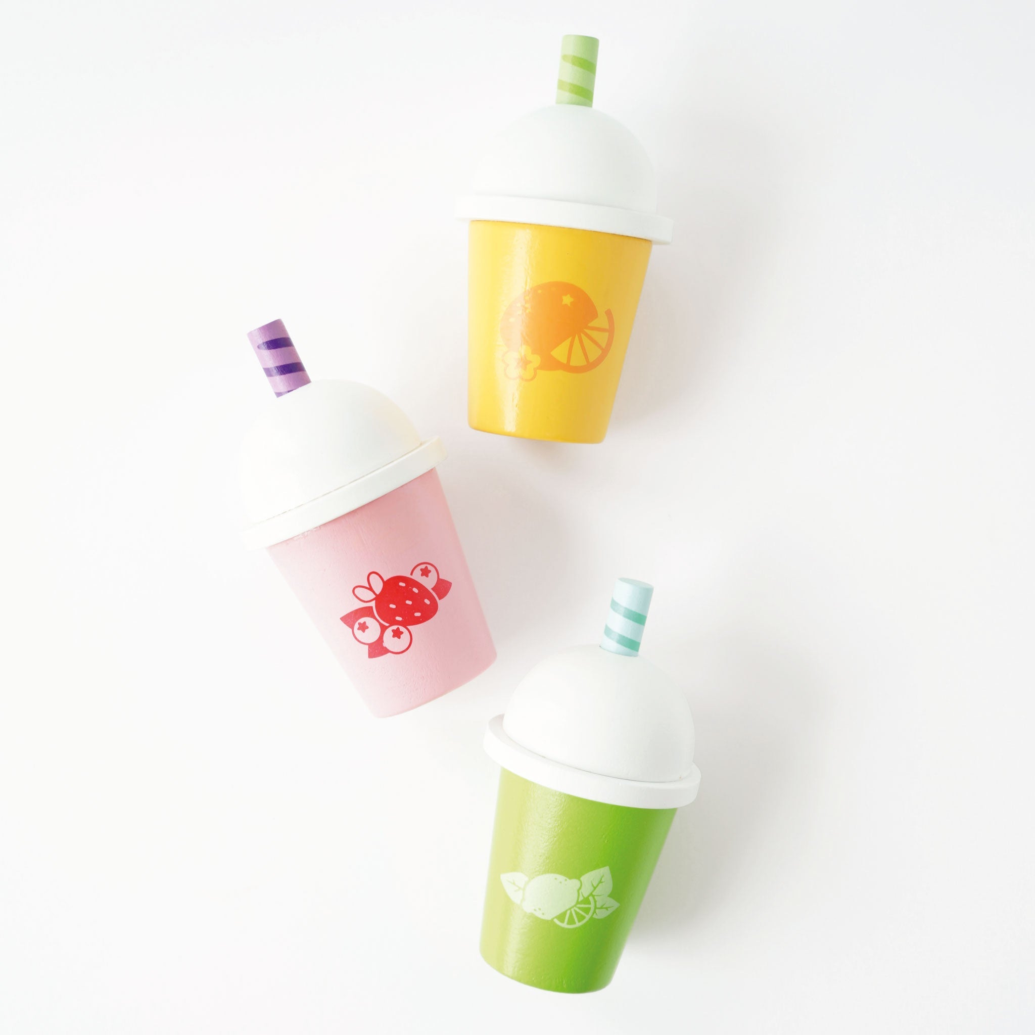 Bucătării şi accesorii pentru copii - Joc de rol Set 3 smoothie - uri din lemn, 2+ ani | Le Toy Van - 1