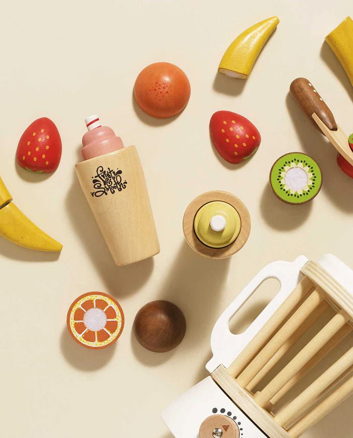 Jocuri şi jucării de rol - Joc de rol Set pentru smoothie, din lemn, 3+ ani | Le Toy Van - 2