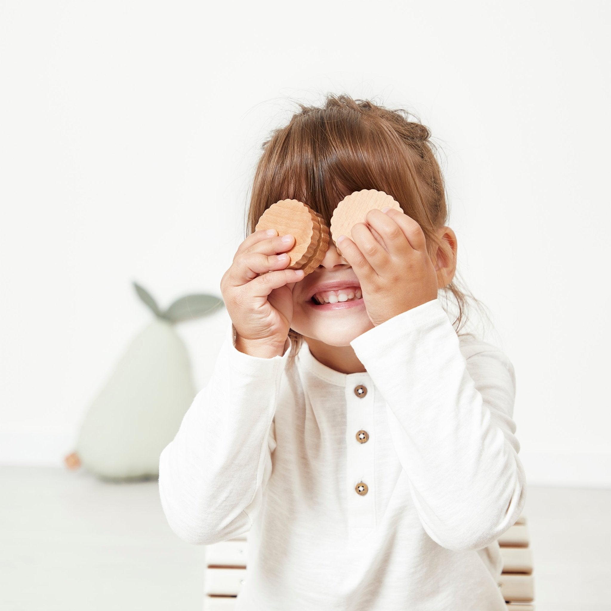 Bucătării şi accesorii pentru copii - Joc de rol Set prăjituri din lemn, 21 accesorii - Shiny Grandma, 3+ ani | Janod - 2