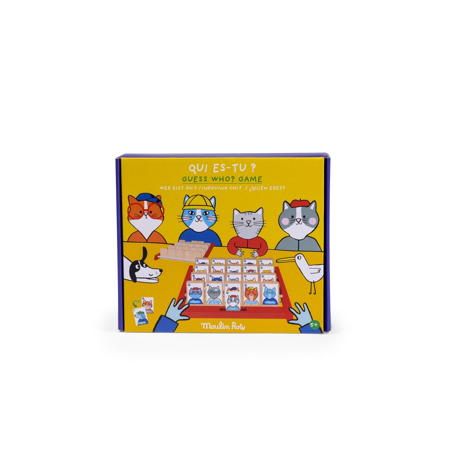 Jocuri de societate - Joc de societate (logică şi deducţie) - Cine ești tu?, 2 jucători, 5+ ani | Moulin Roty - 11