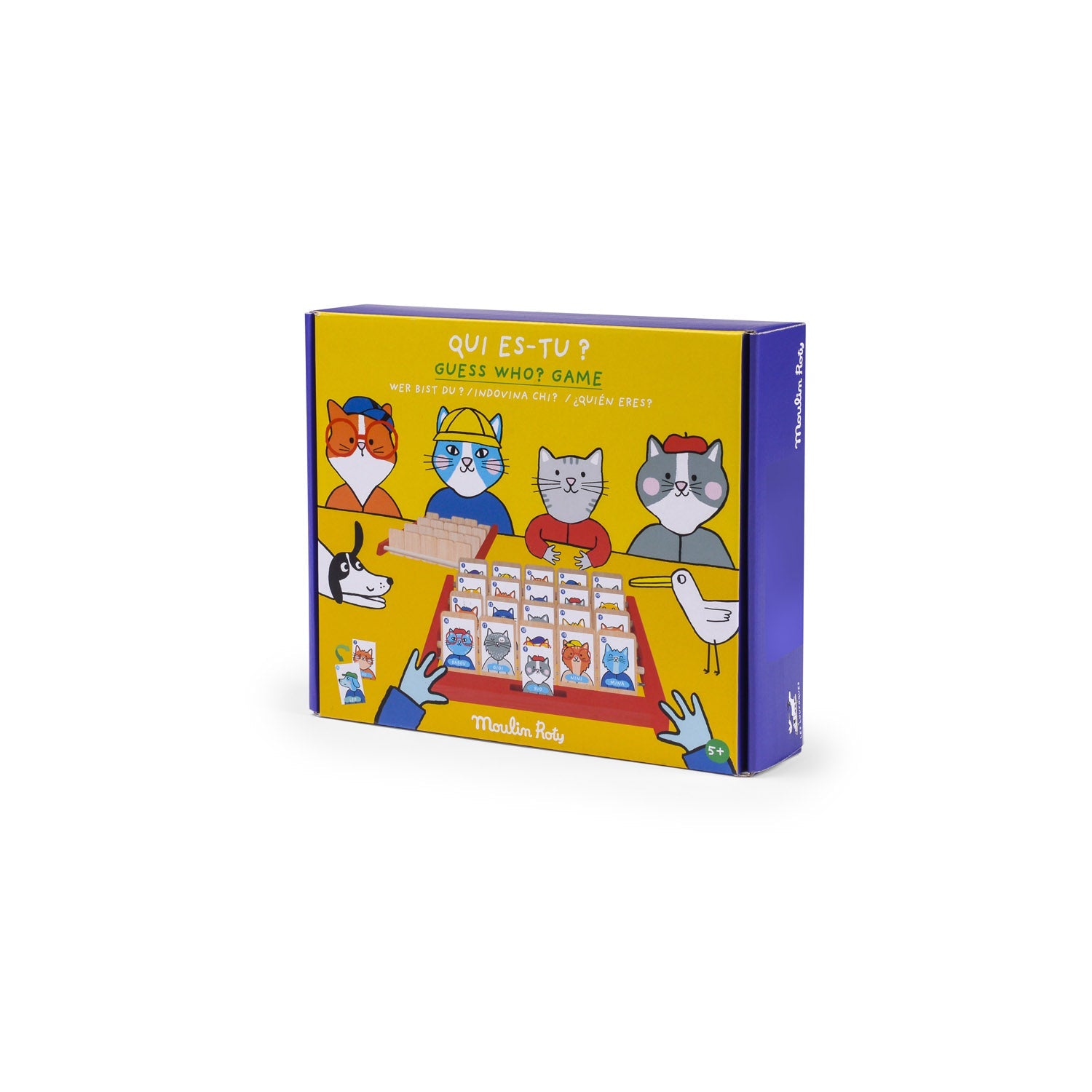 Jocuri de societate - Joc de societate (logică şi deducţie) - Cine ești tu?, 2 jucători, 5+ ani | Moulin Roty - 10