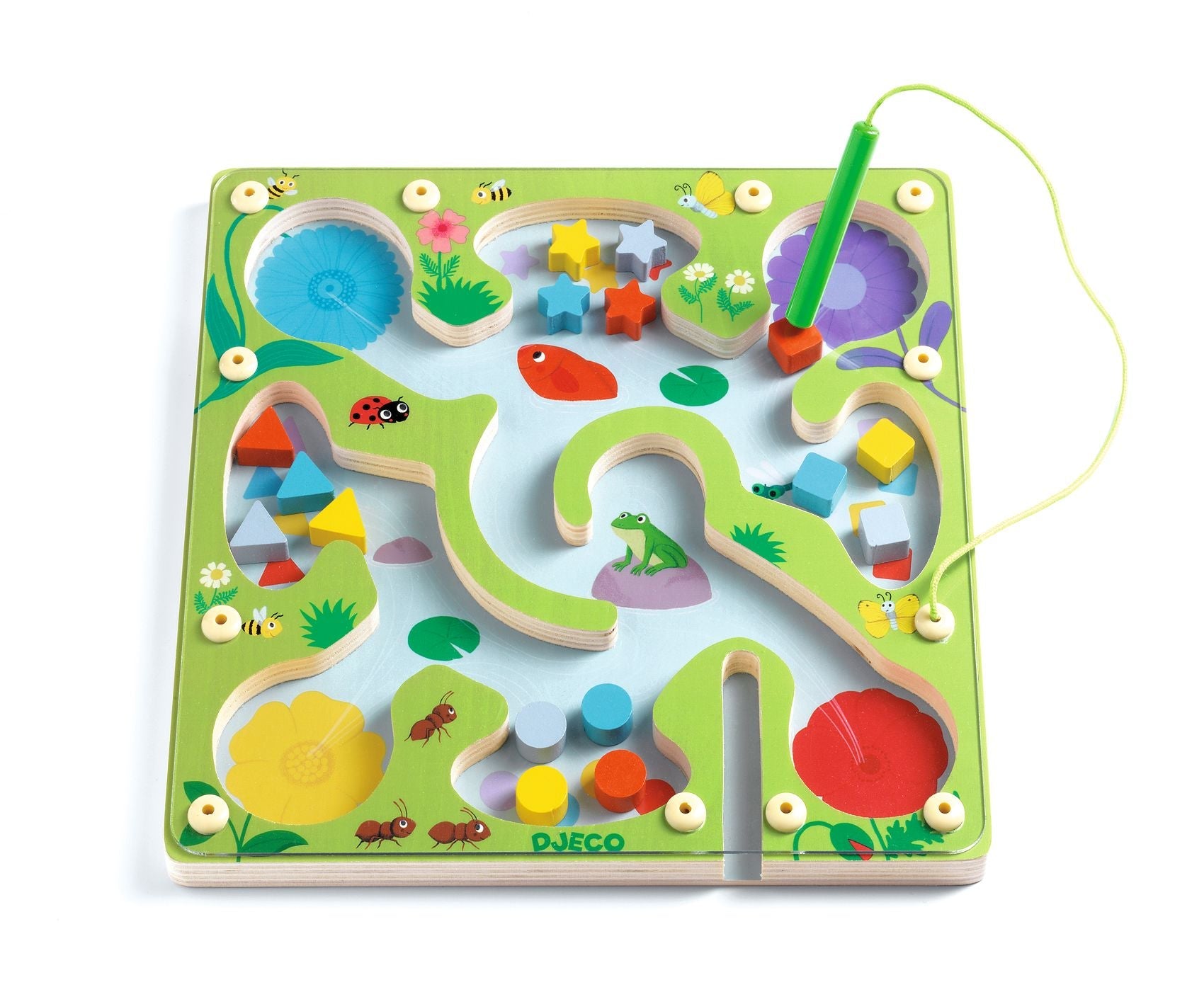 Jocuri şi Jucării de îndemânare - Joc de sortare - Labirint magnetic FrogyMaze, 3+ ani | Djeco - 3