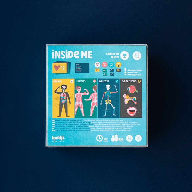Joc educativ "Corpul uman - Inside Me" | Londji - Londji - EmmaSiLuna.ro