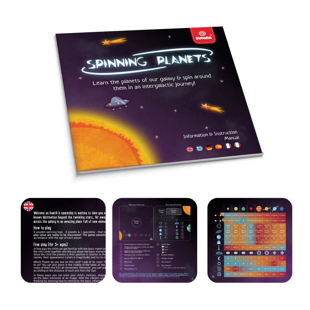 Joc educativ - Joc educativ cu titirezi Misiuni intergalactice | Svoora - 6