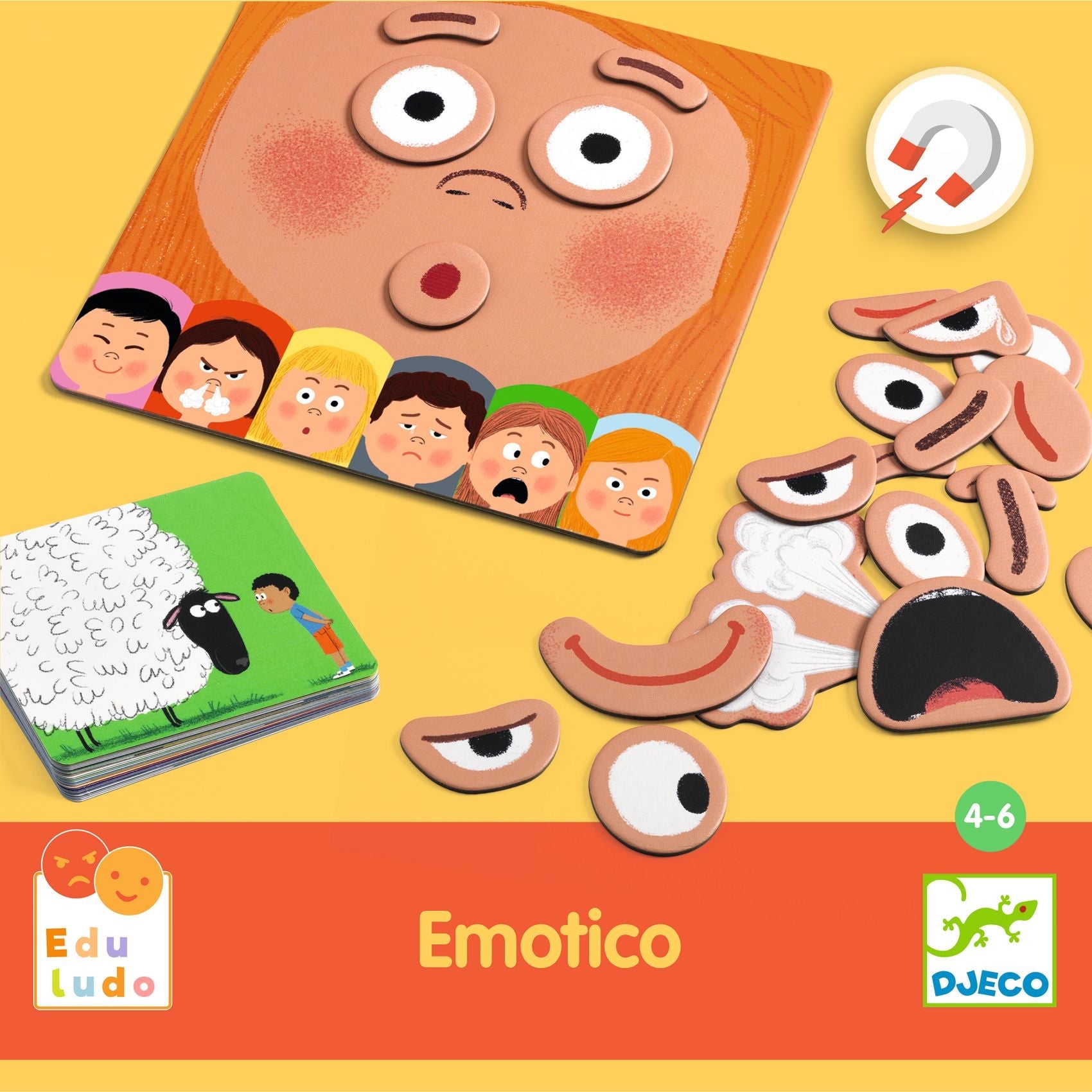 Joc educativ - Joc educativ Emotico | Djeco - 4