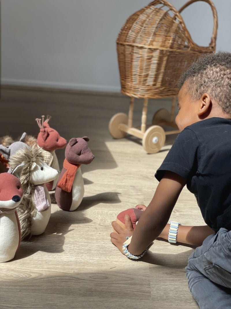 Joc de indemanare - Joc popice pentru copii "Animale din pădure" | Egmont Toys
