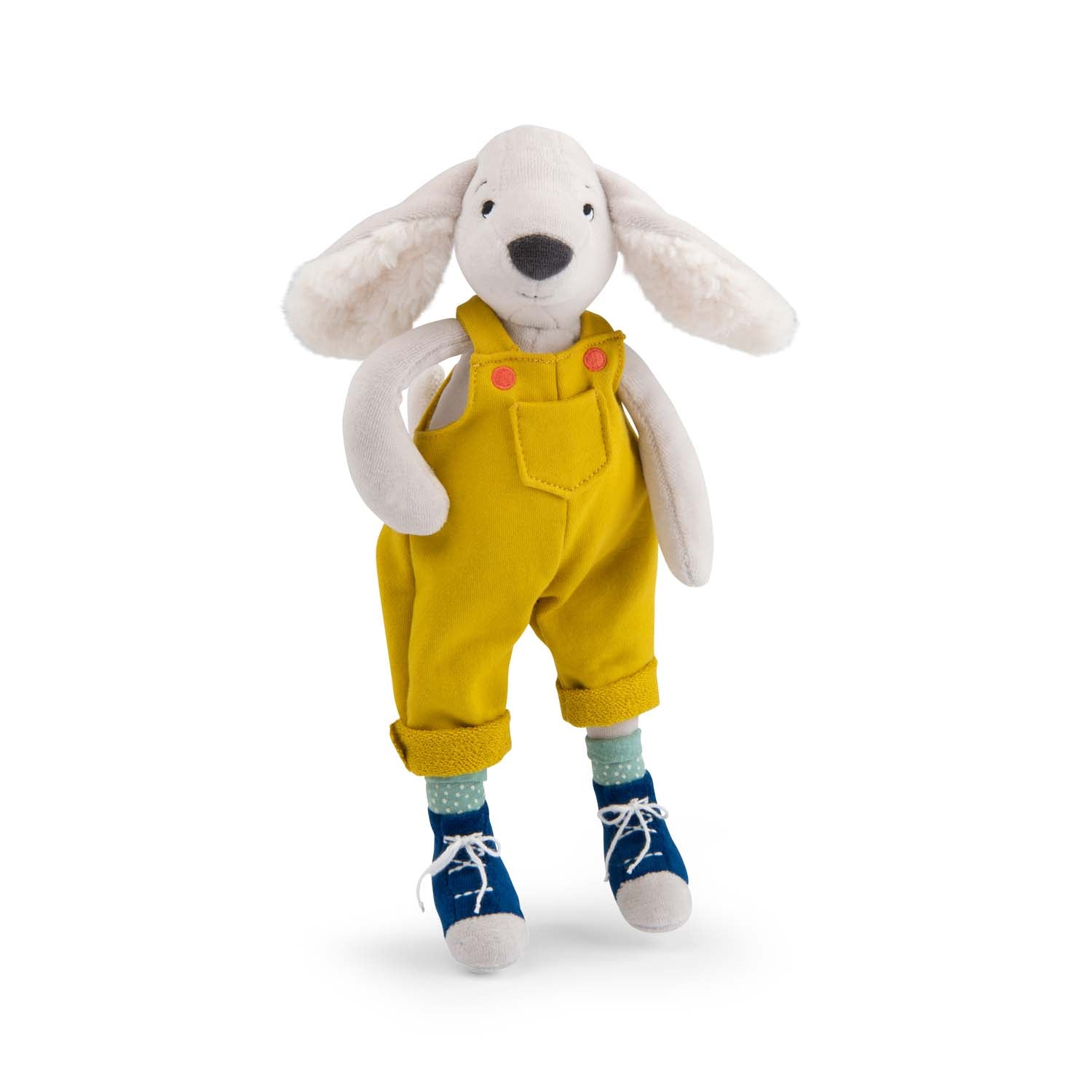 Jucarii de plus - Jucărie de pluş - Cățelul Pilou, Puce & Pilou | Moulin Roty - 1