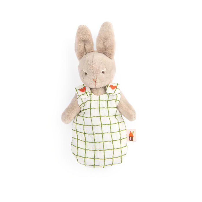 Jucării de pluş - Jucărie de pluş - Iepuraşul Nine Bebe "Les Minouchkas", 1+ ani | Moulin Roty - 2