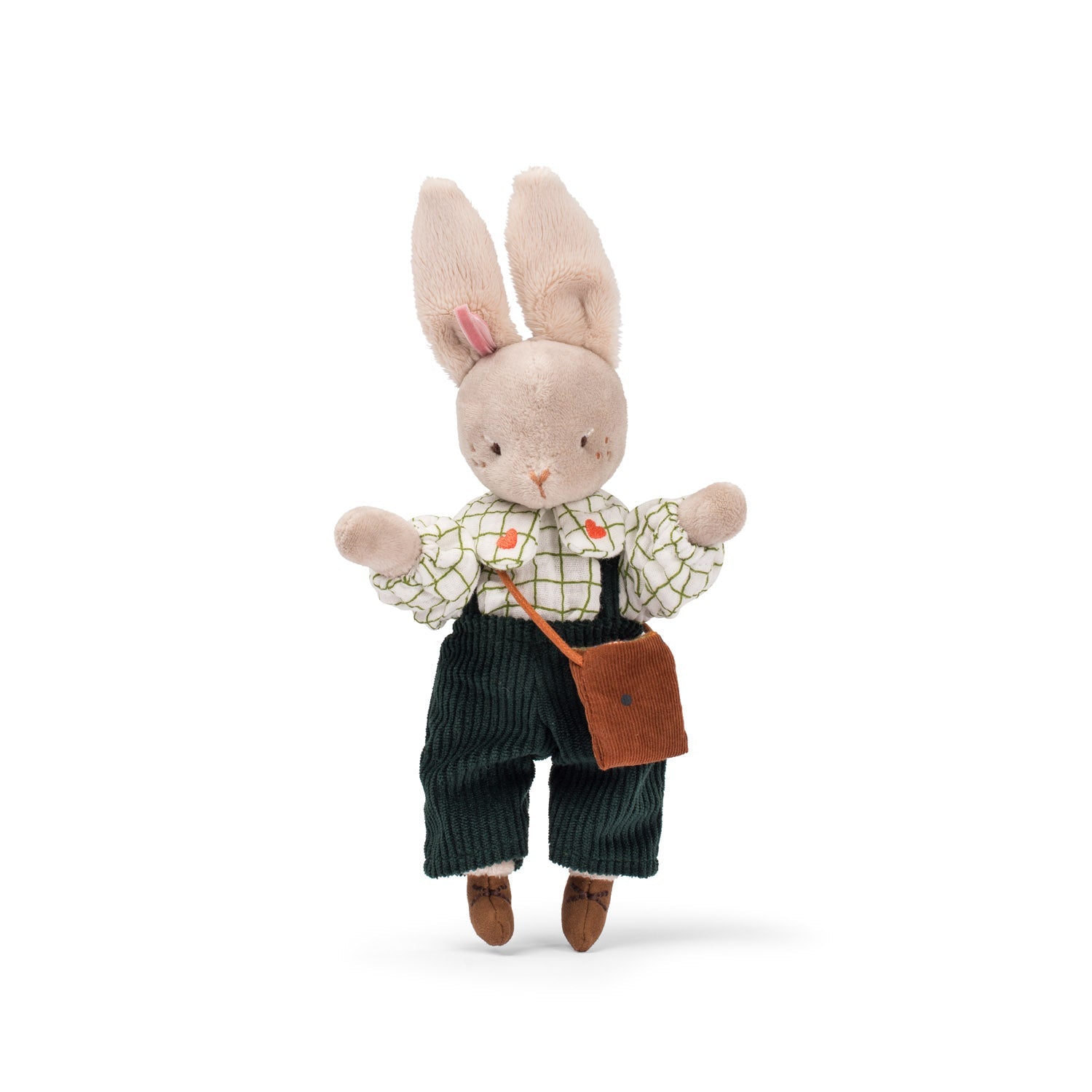 Jucărie de pluş - Iepuraşul Nine "Les Minouchkas" | Moulin Roty - Moulin Roty - EmmaSiLuna.ro