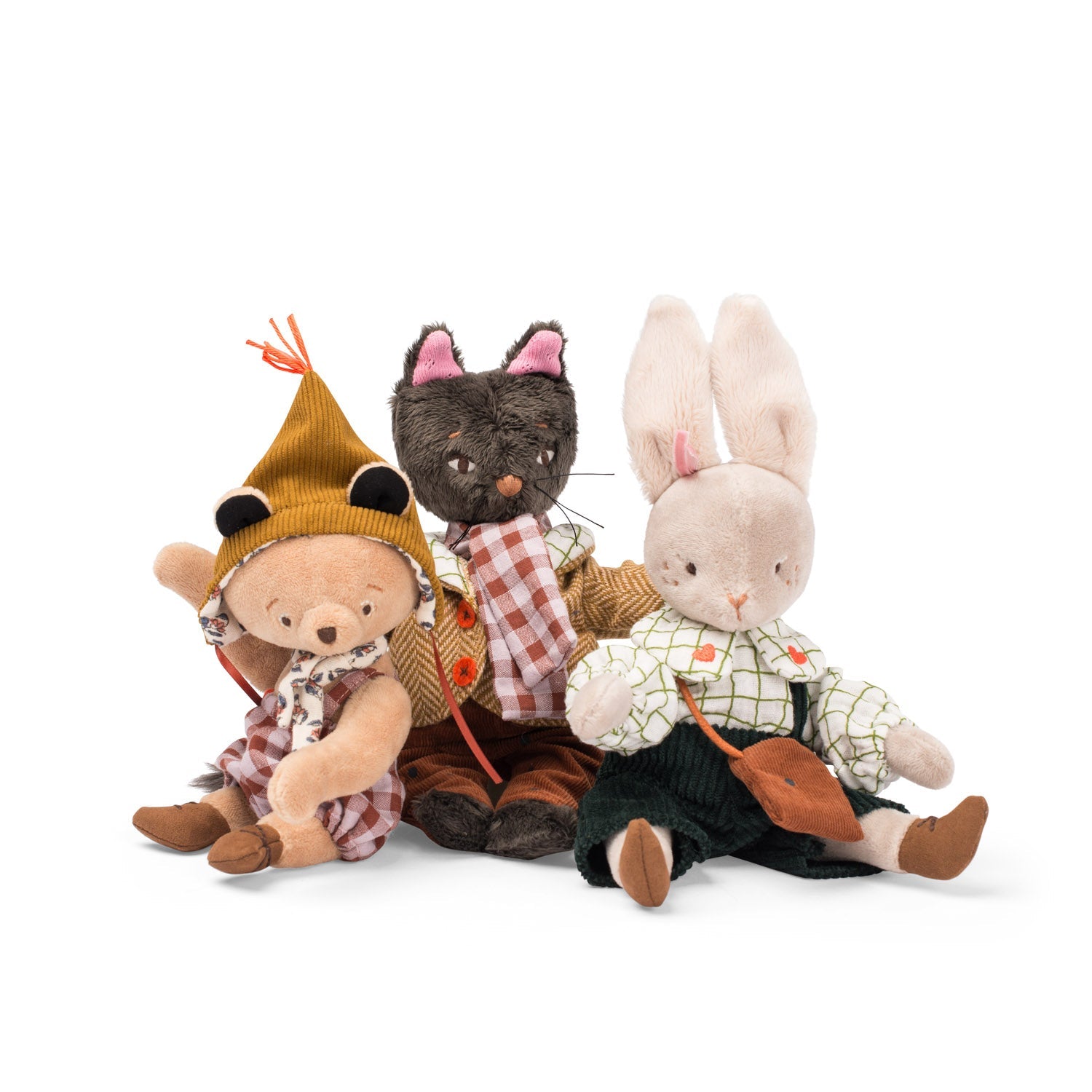 Jucării de pluş - Jucărie de pluş - Motanul Léon "Les Minouchkas", 1+ ani | Moulin Roty - 2