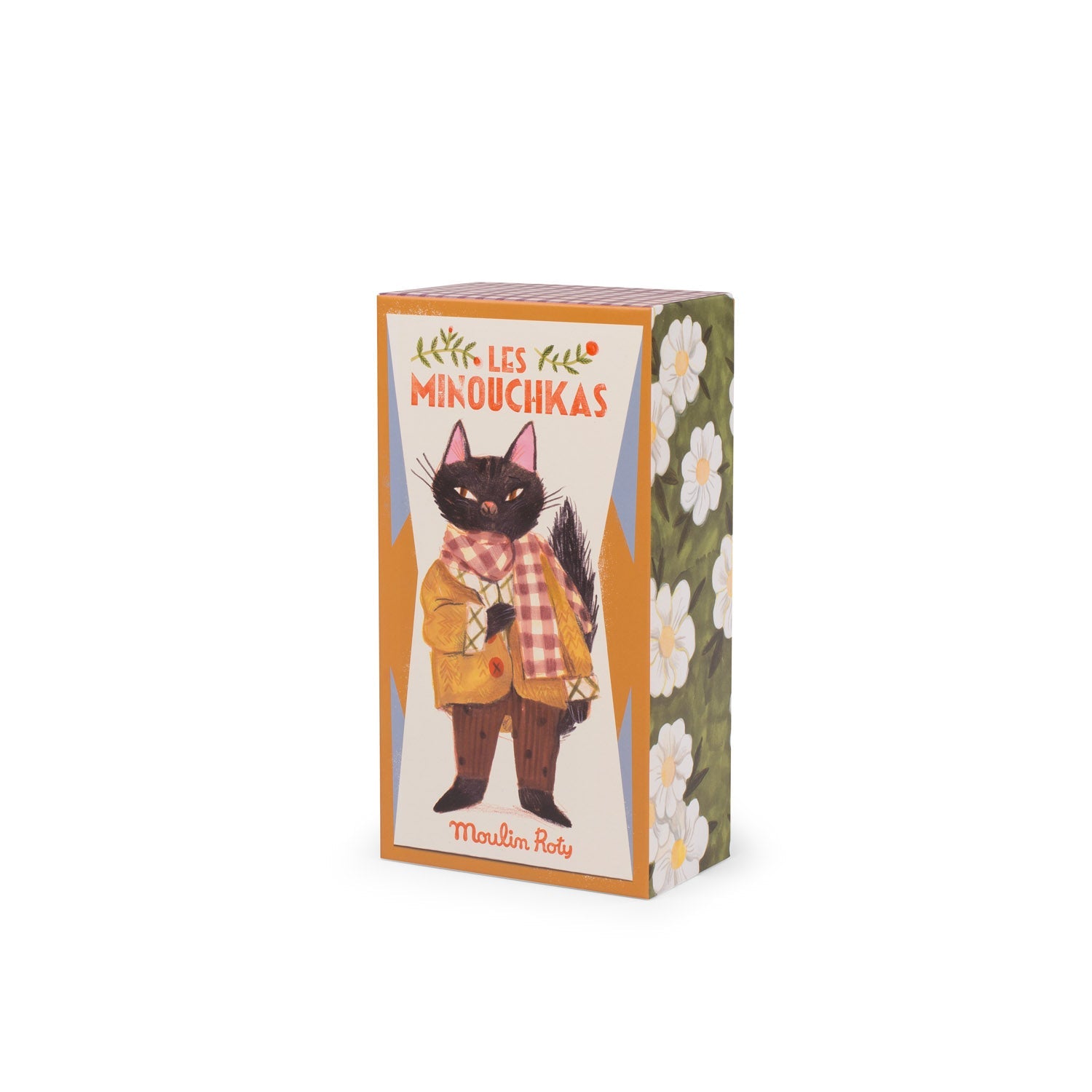 Jucării de pluş - Jucărie de pluş - Motanul Léon "Les Minouchkas", 1+ ani | Moulin Roty - 5