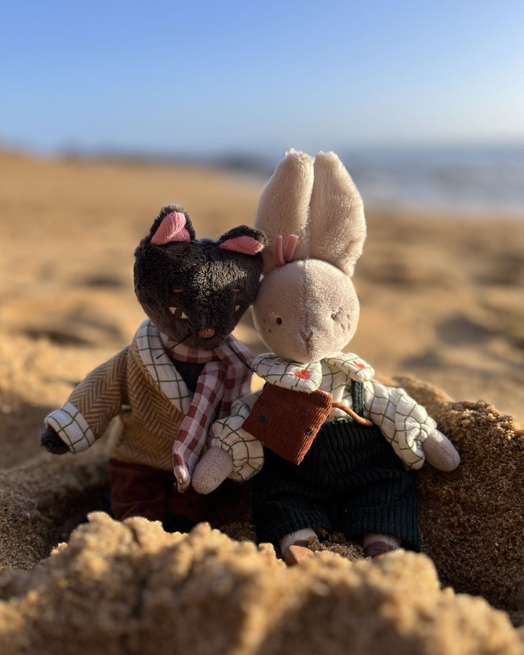 Jucării de pluş - Jucărie de pluş - Motanul Léon "Les Minouchkas", 1+ ani | Moulin Roty - 2