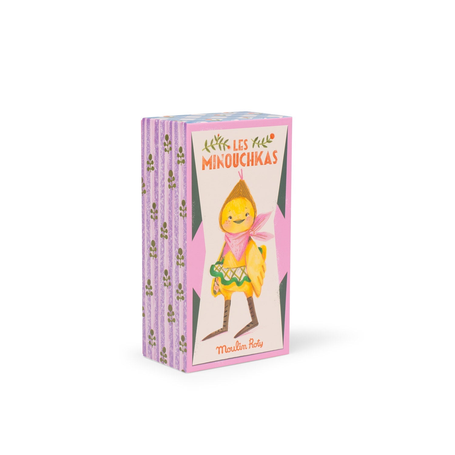 Jucărie de pluş - Răţuşca Rita "Les Minouchkas" | Moulin Roty - Moulin Roty - EmmaSiLuna.ro