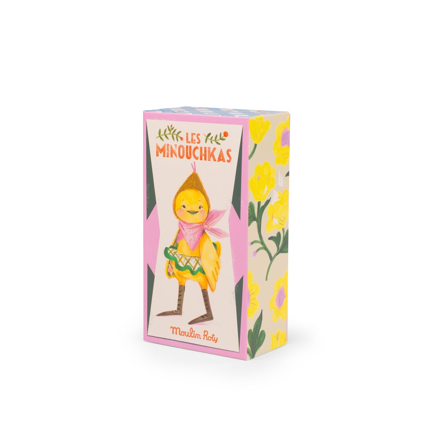 Jucărie de pluş - Răţuşca Rita "Les Minouchkas" | Moulin Roty - Moulin Roty - EmmaSiLuna.ro