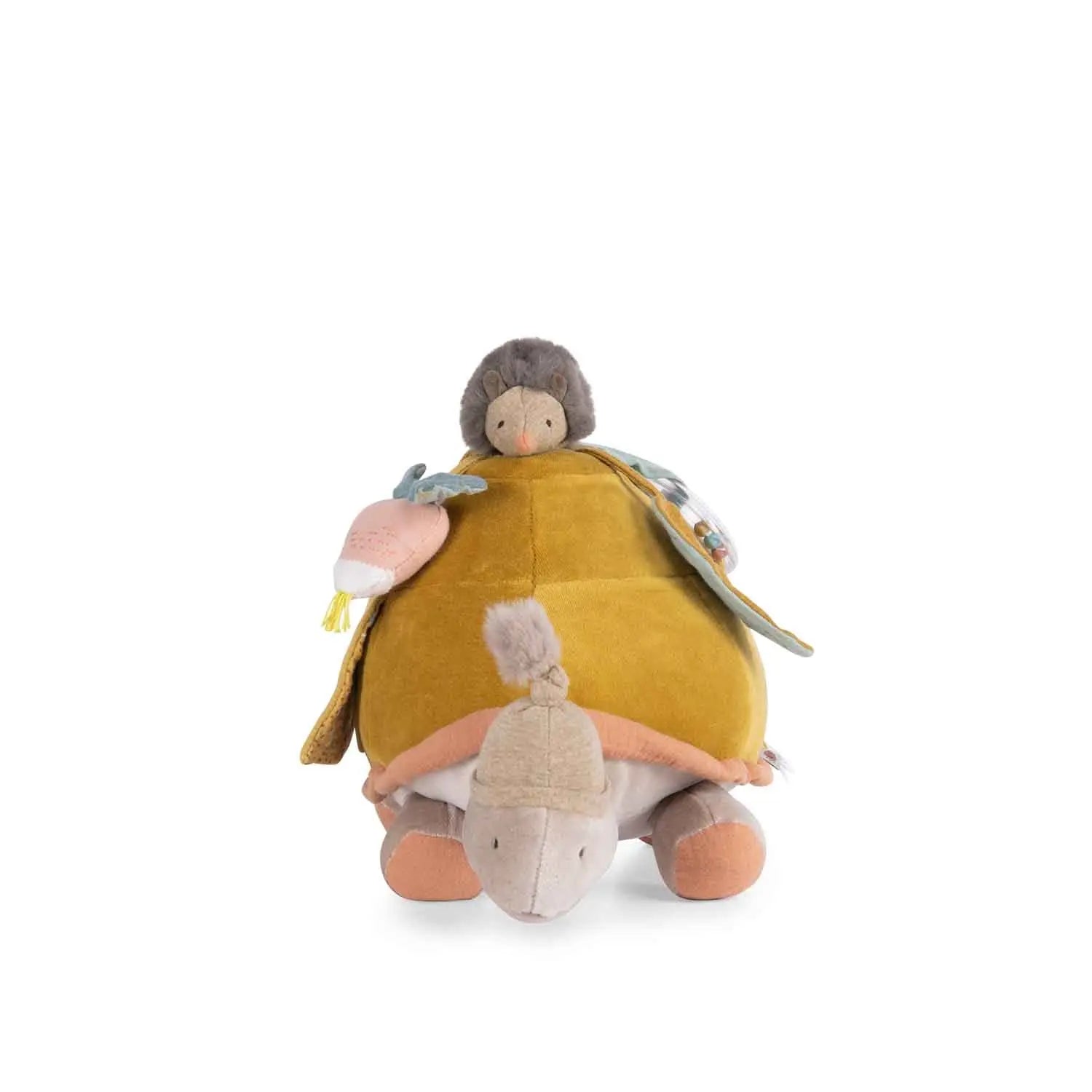 Jucărie senzorială bebe Broasca ţestoasă cu activităţi, Moulin Roty de la Moulin Roty