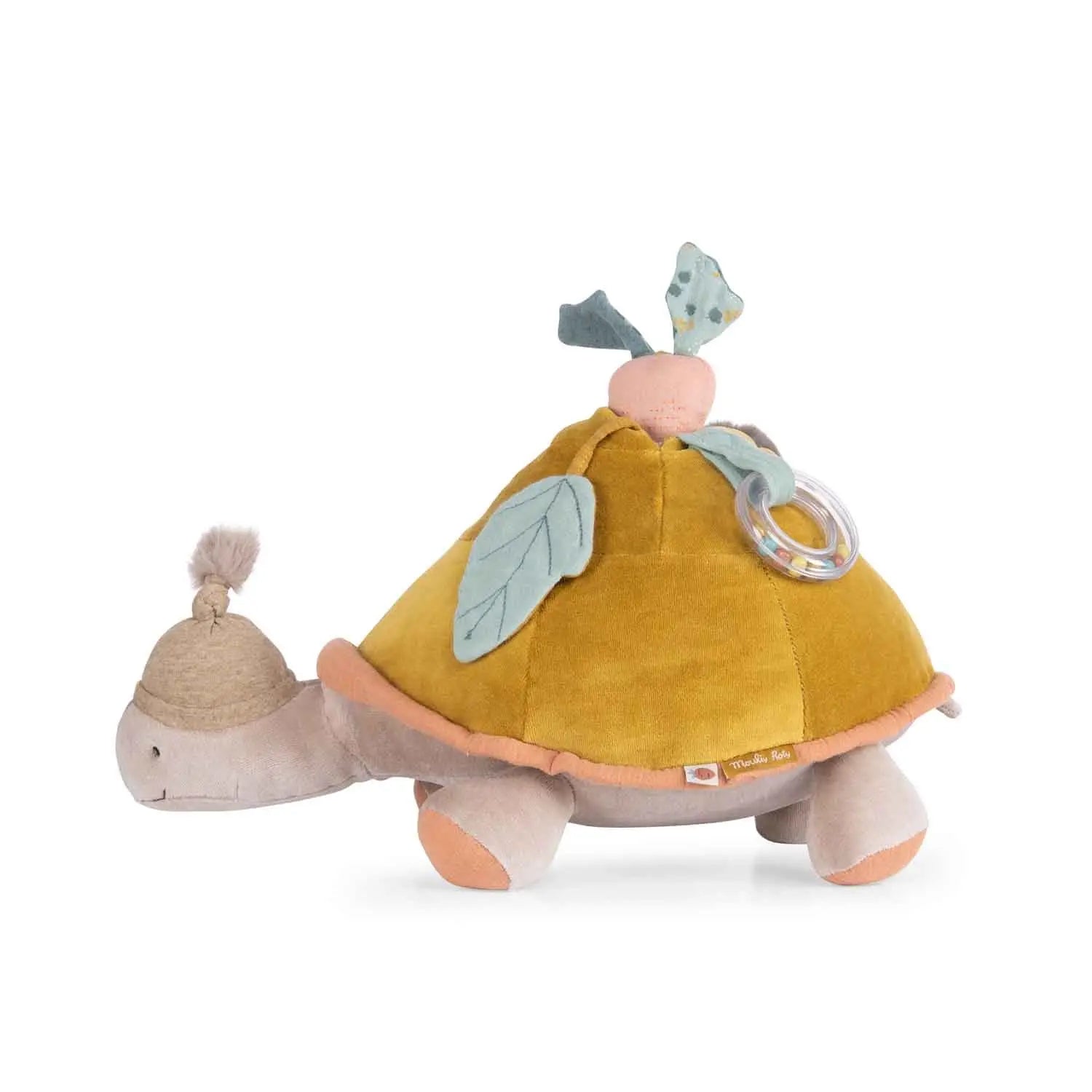 Jucărie senzorială bebe Broasca ţestoasă cu activităţi, Moulin Roty de la Moulin Roty