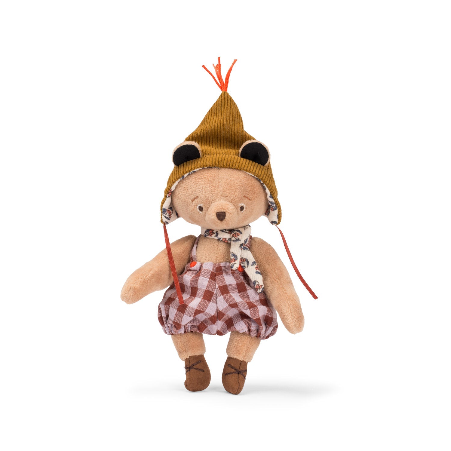 Jucărie de pluş - Ursuleţul Émile "Les Minouchkas" | Moulin Roty - Moulin Roty - EmmaSiLuna.ro
