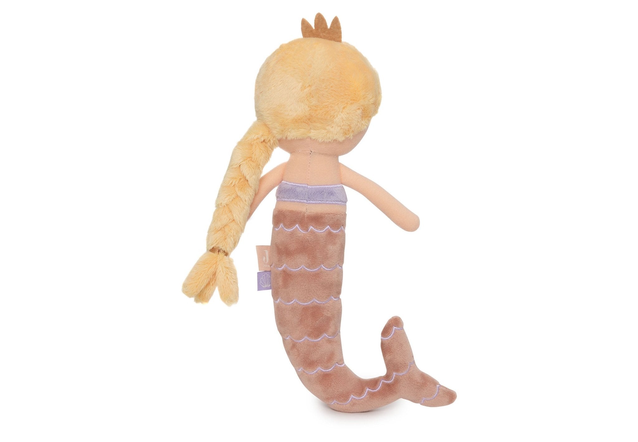 Jucarii de plus - Jucărie din pluș - Păpușa Sirenă Ella, 31 cm, 0+ ani | Jollein - 6