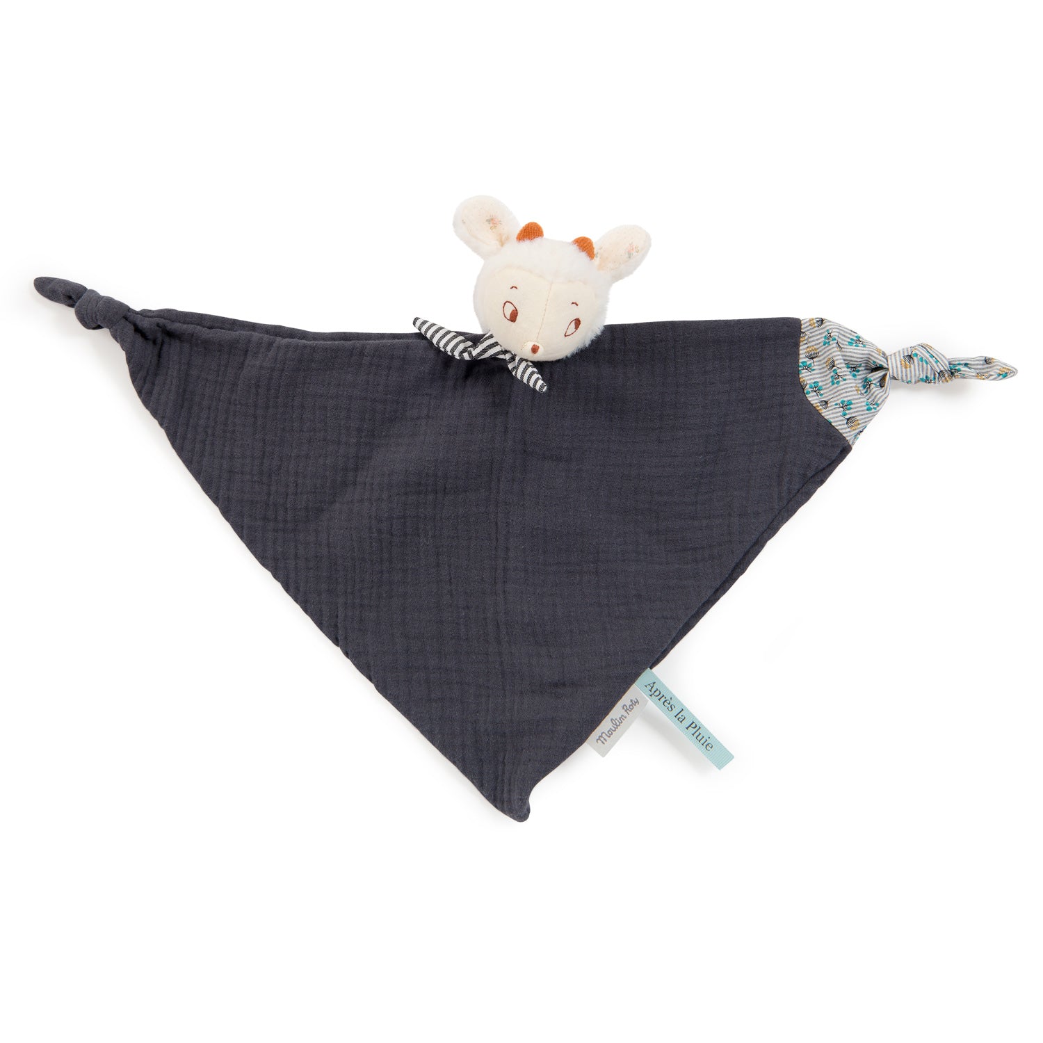 Păturică de confort - Jucărie păturică de confort bebe - Oiţa Nuage, 0+ ani | Moulin Roty - 2