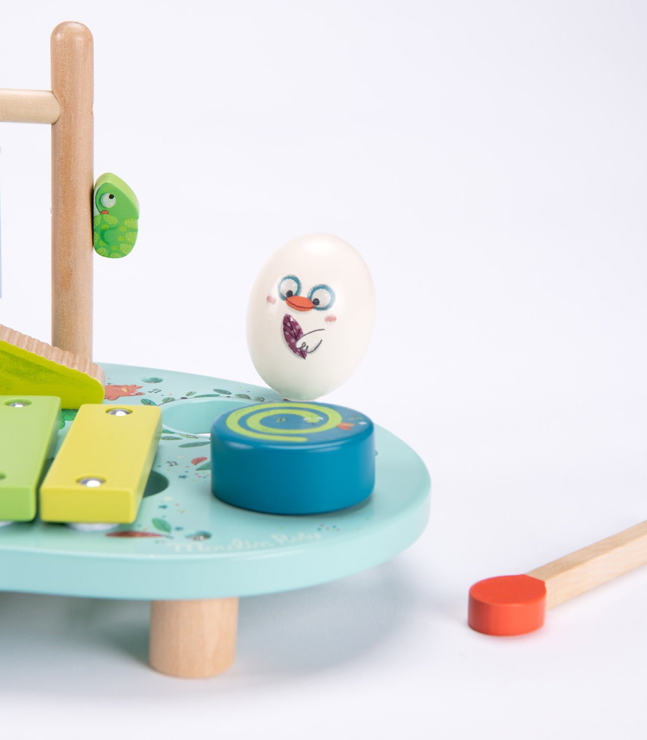 Masă muzicală multifuncțională "Dans la Jungle" | Moulin Roty - Moulin Roty - EmmaSiLuna.ro