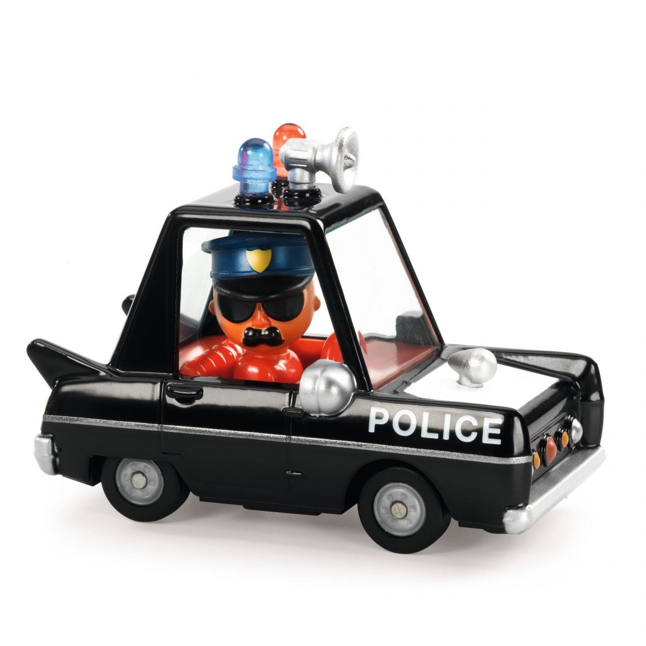 Vehicule - Maşină de poliţie Crazy Motors | Djeco - 1