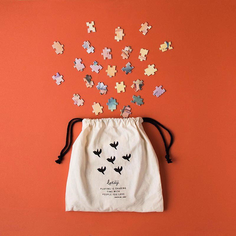 Puzzle cu sclipici pentru copii "Unicornul meu" | Londji - Londji - EmmaSiLuna.ro