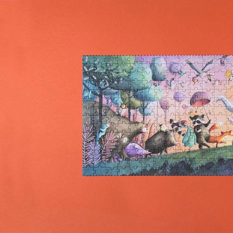 Puzzle cu sclipici pentru copii "Unicornul meu" | Londji - Londji - EmmaSiLuna.ro