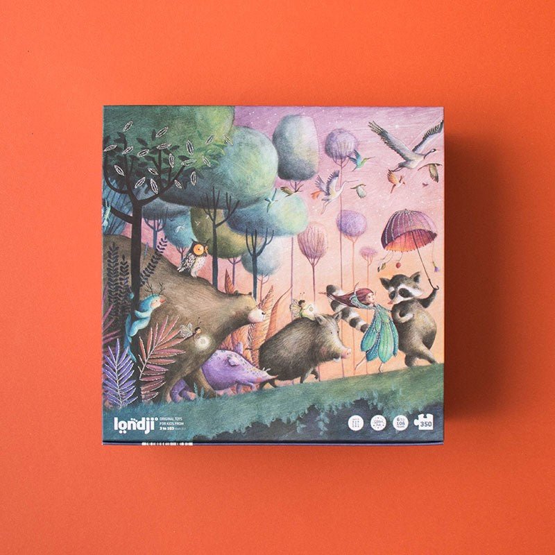 Puzzle cu sclipici pentru copii "Unicornul meu" | Londji - Londji - EmmaSiLuna.ro