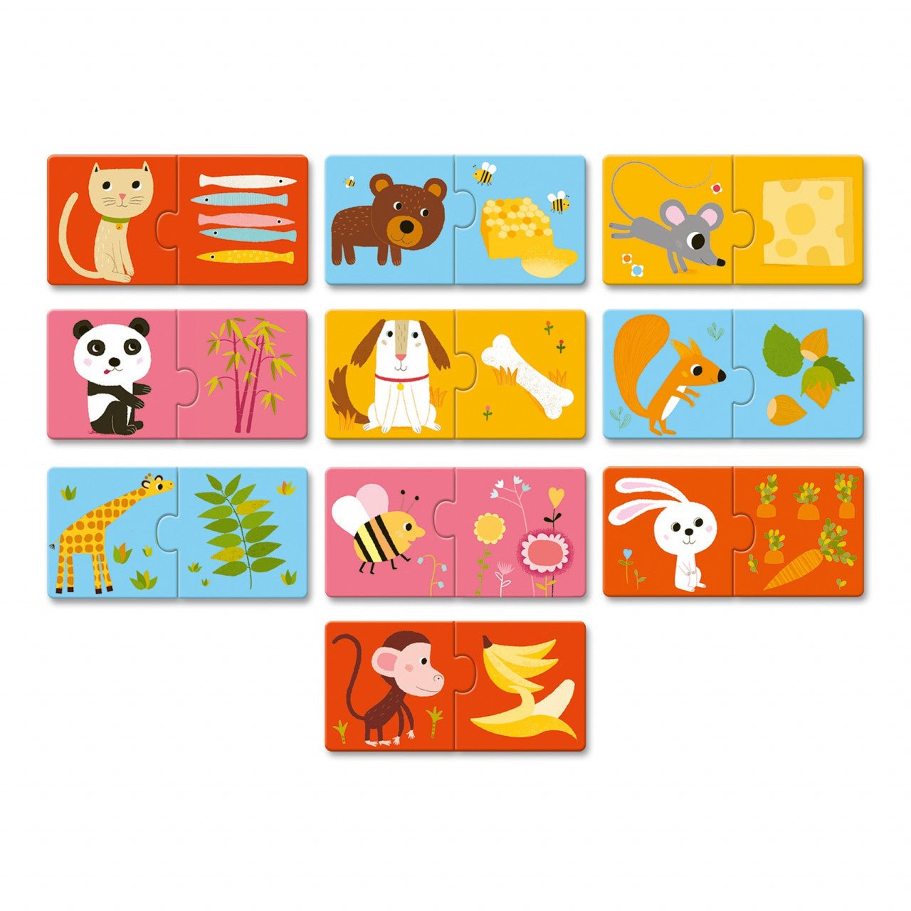 Puzzle - Puzzle duo La masa, 20 piese, 2+ ani | Djeco - 3